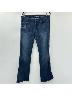 7 For All Mankind A Pocket Bootcut Jeans Size 31